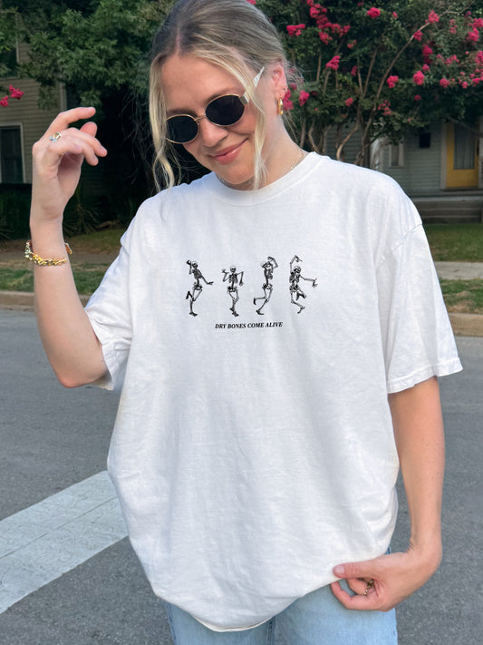 Dry Bones T-Shirt | white