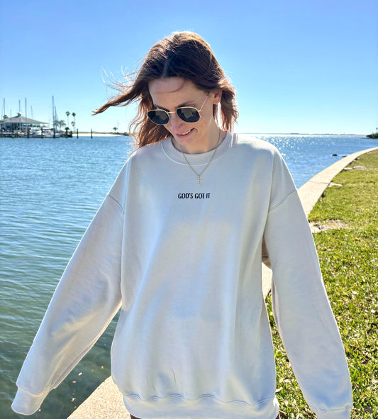 God's Got it Crewneck Sweatshirt