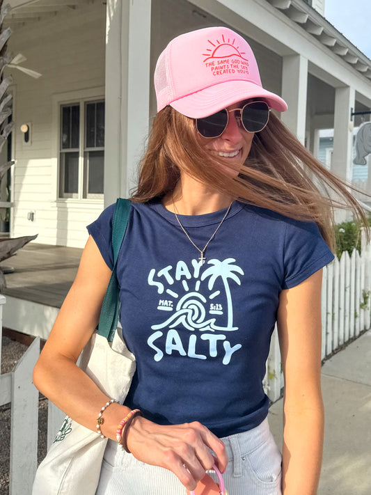 'Stay Salty' Baby Tee