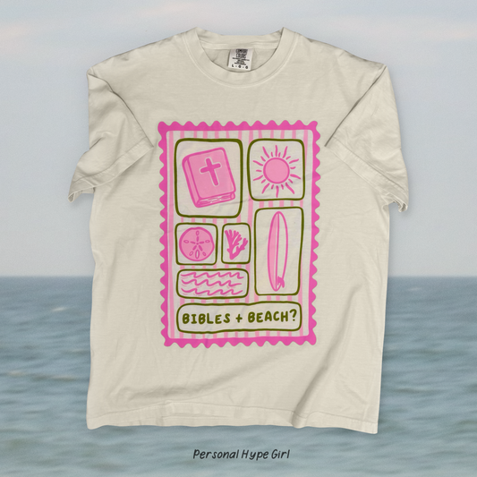 Bibles + beach tee