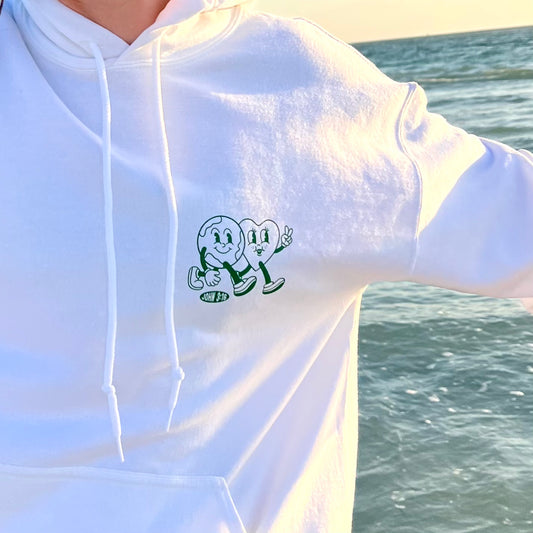 John 3:16 white hoodie