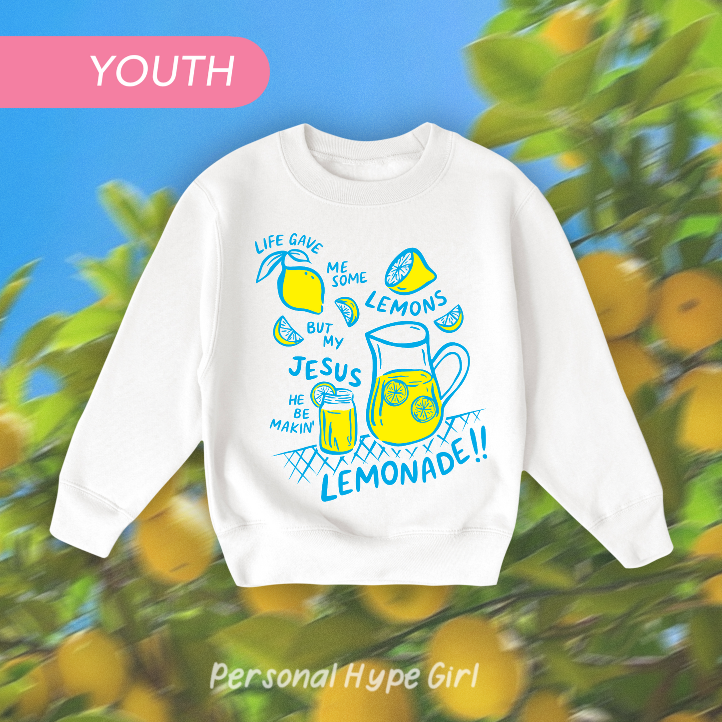 YOUTH | Lemonade Crewneck