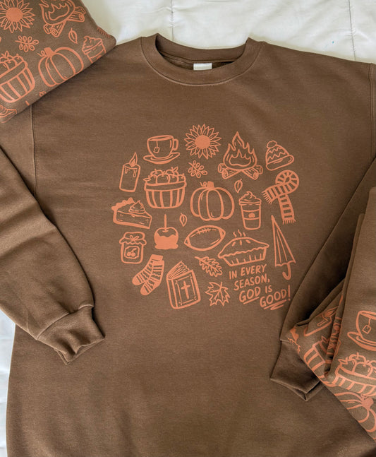 God is Good - Fall Crewneck
