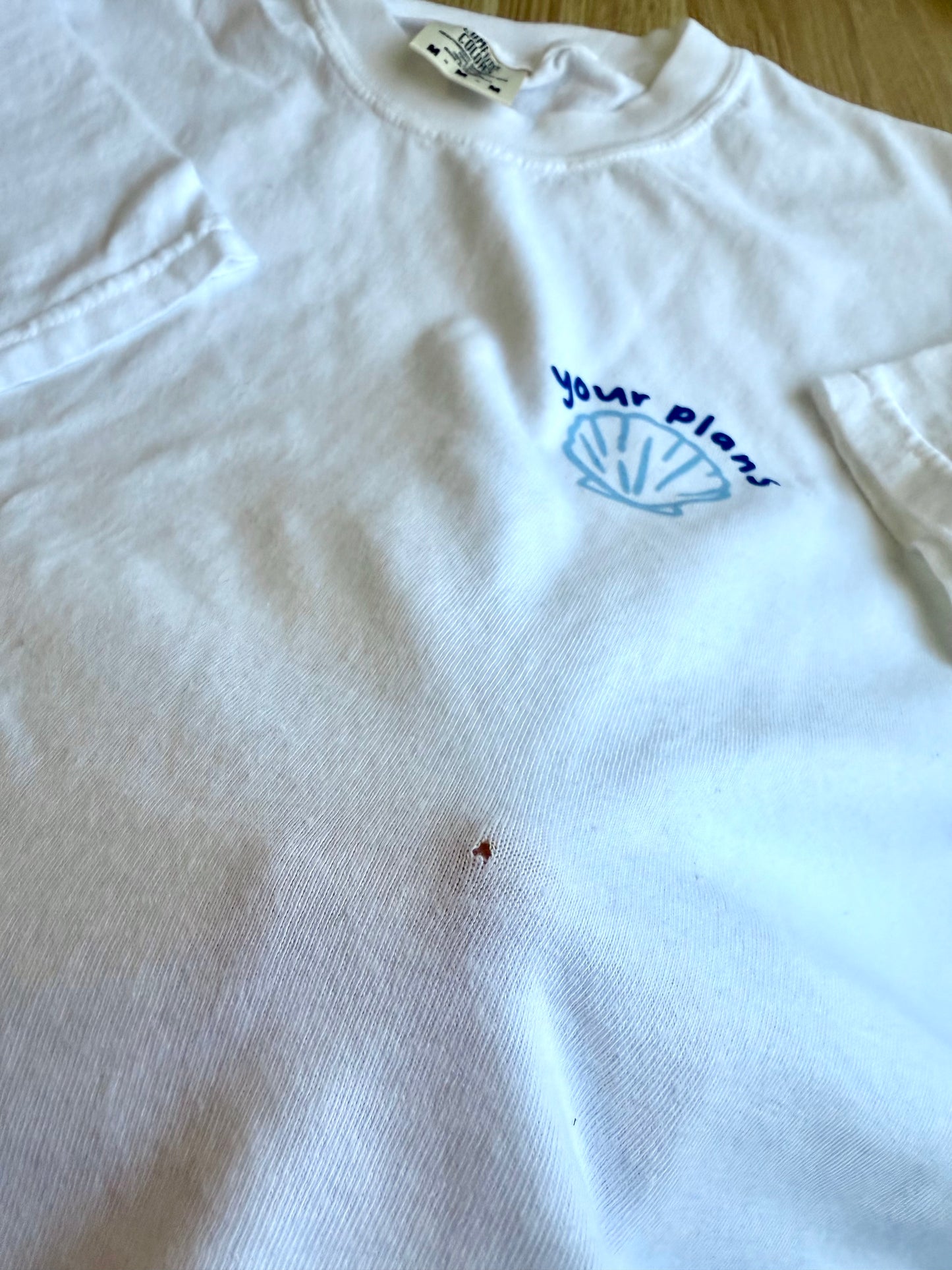 OOPSIES: God's Plans tee - M