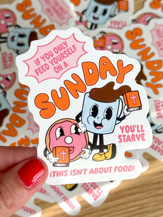 'Feed Your Soul' Sticker