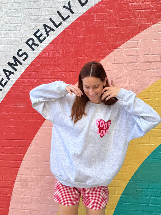 God is Love Crewneck