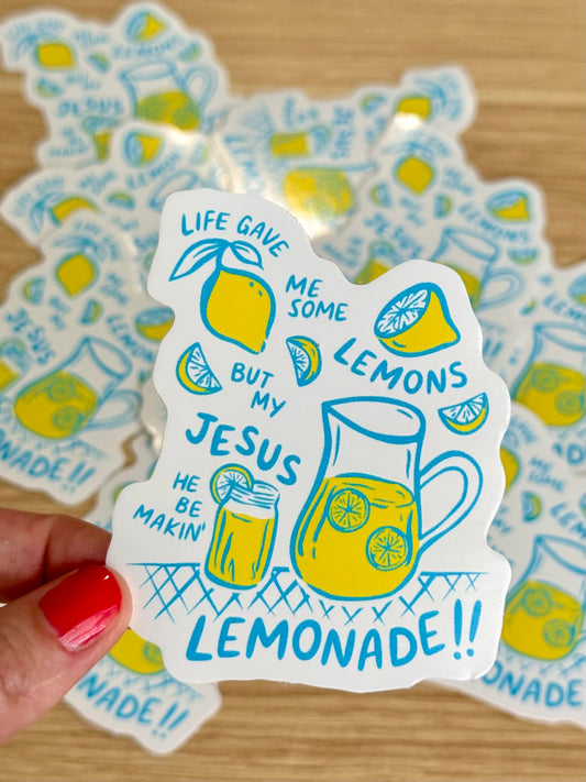 Lemonade sticker