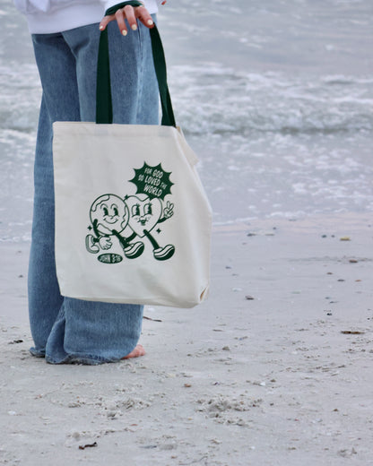John 3:16 Canvas Tote