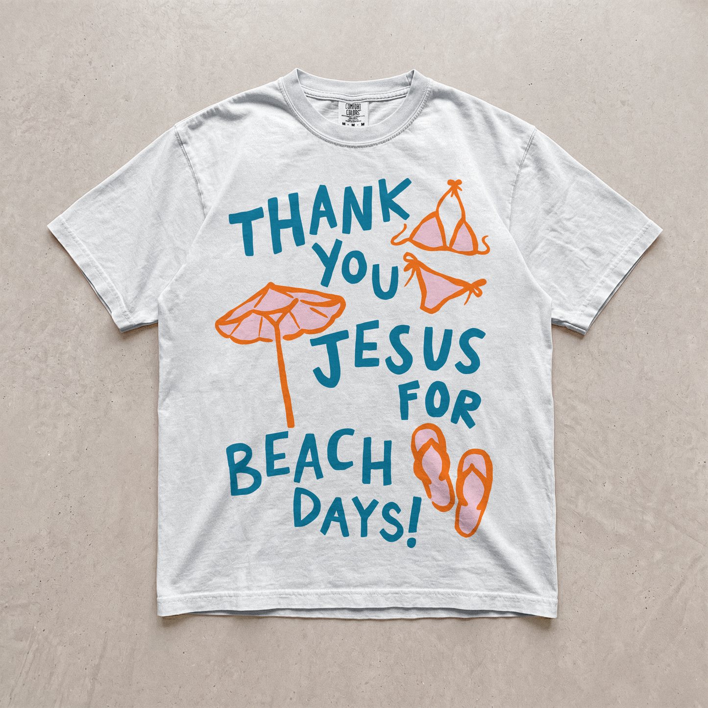 TYJ for Beach Days Tee