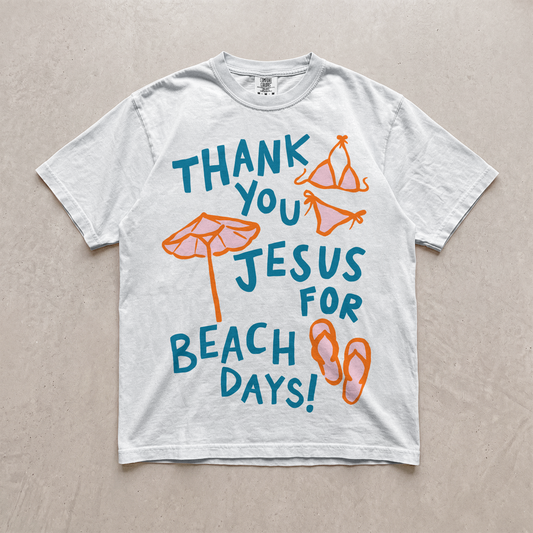 TYJ for Beach Days Tee