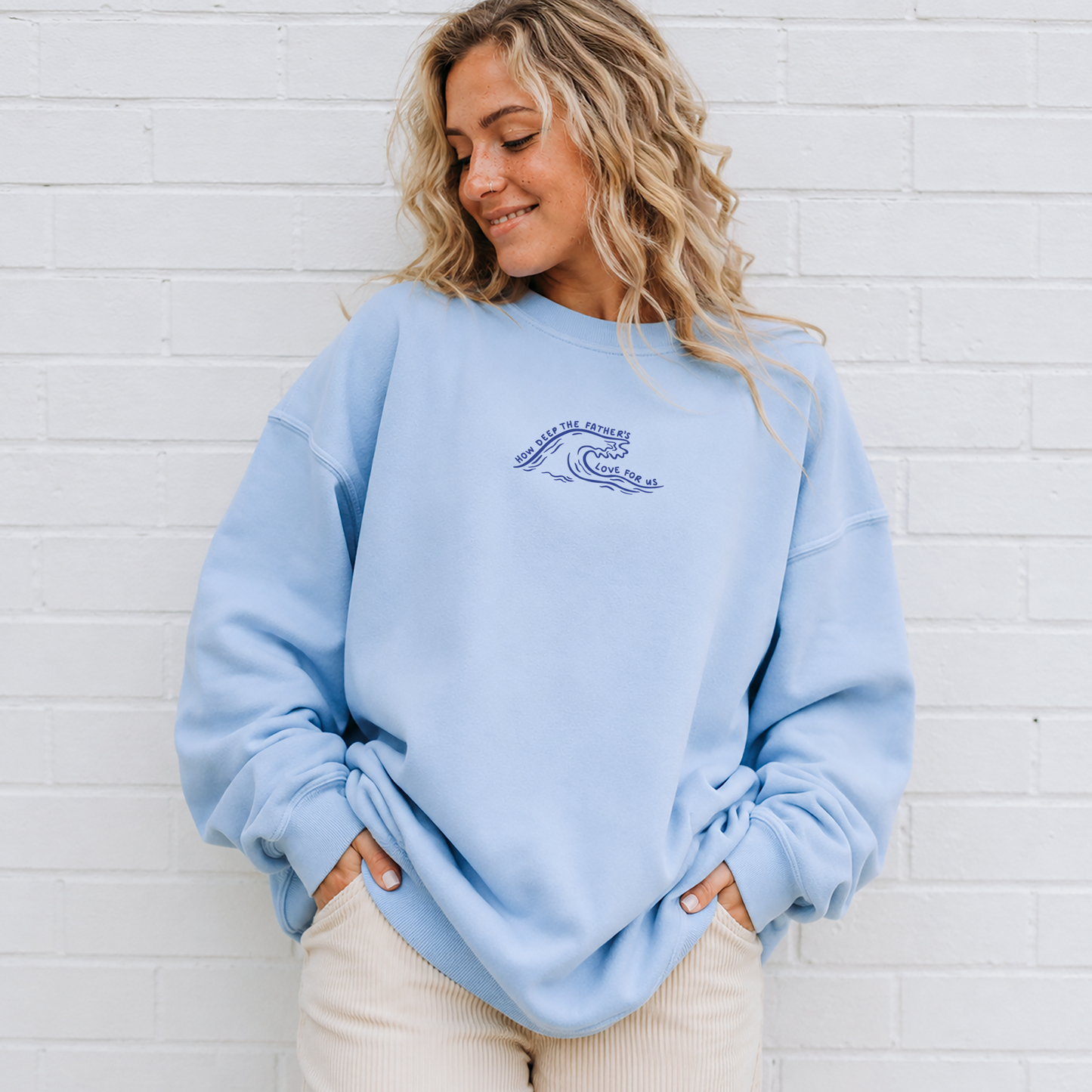 How Deep the Father's Love Crewneck