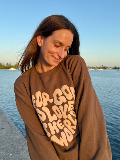 For God so Loved the World Crewneck