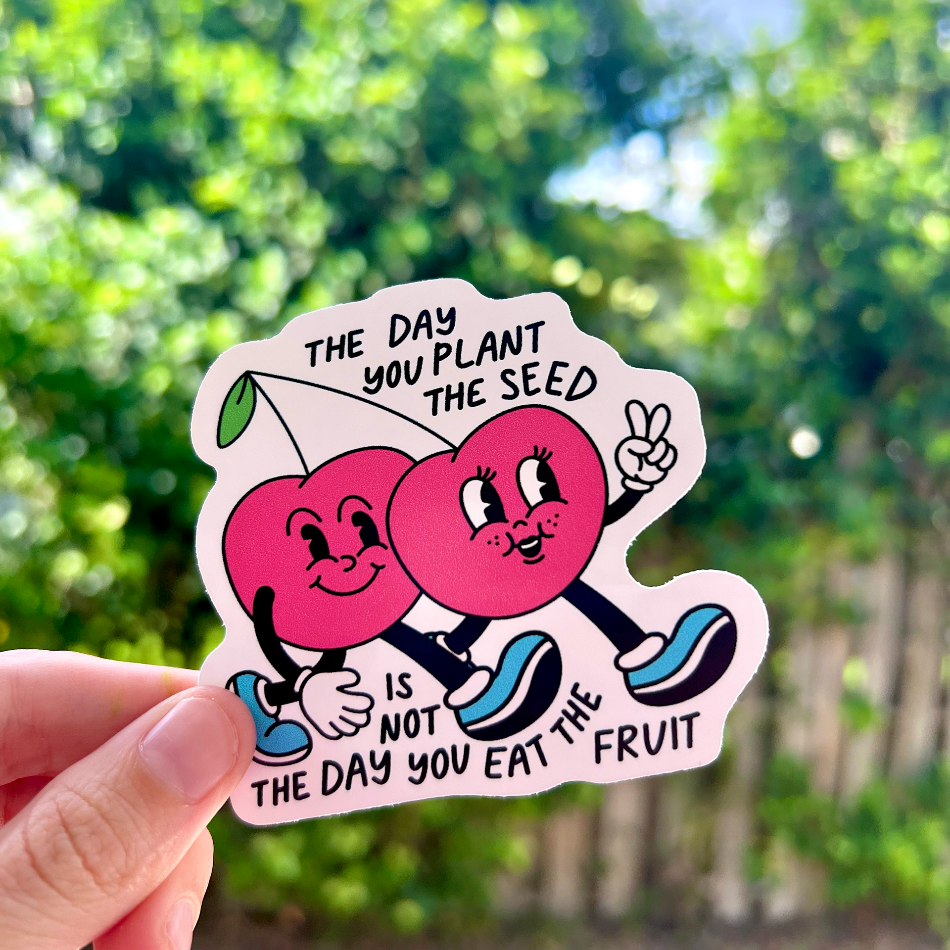 plant my seed in her Plant the Seed Sticker – Personalhypegirl