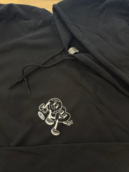John 3:16 black hoodie - XL