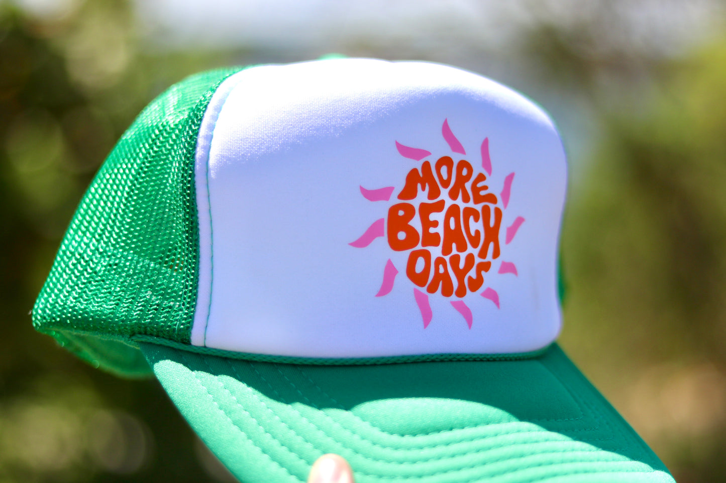 More Beach Days Trucker Hat
