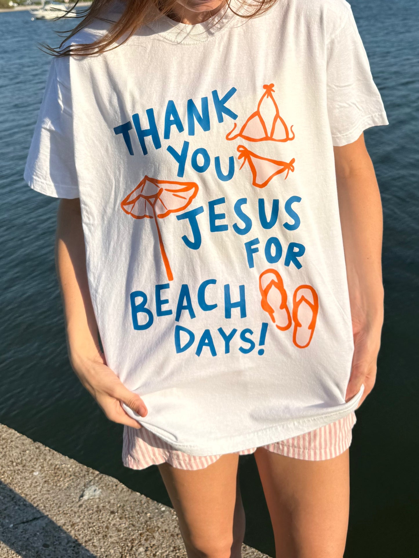TYJ for Beach Days Tee
