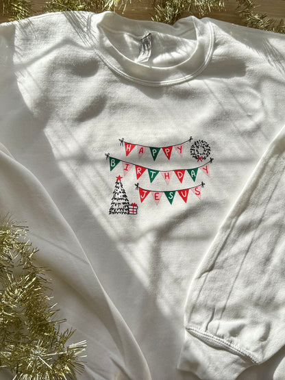 Christmas Celebration Crewneck (HBD Jesus)