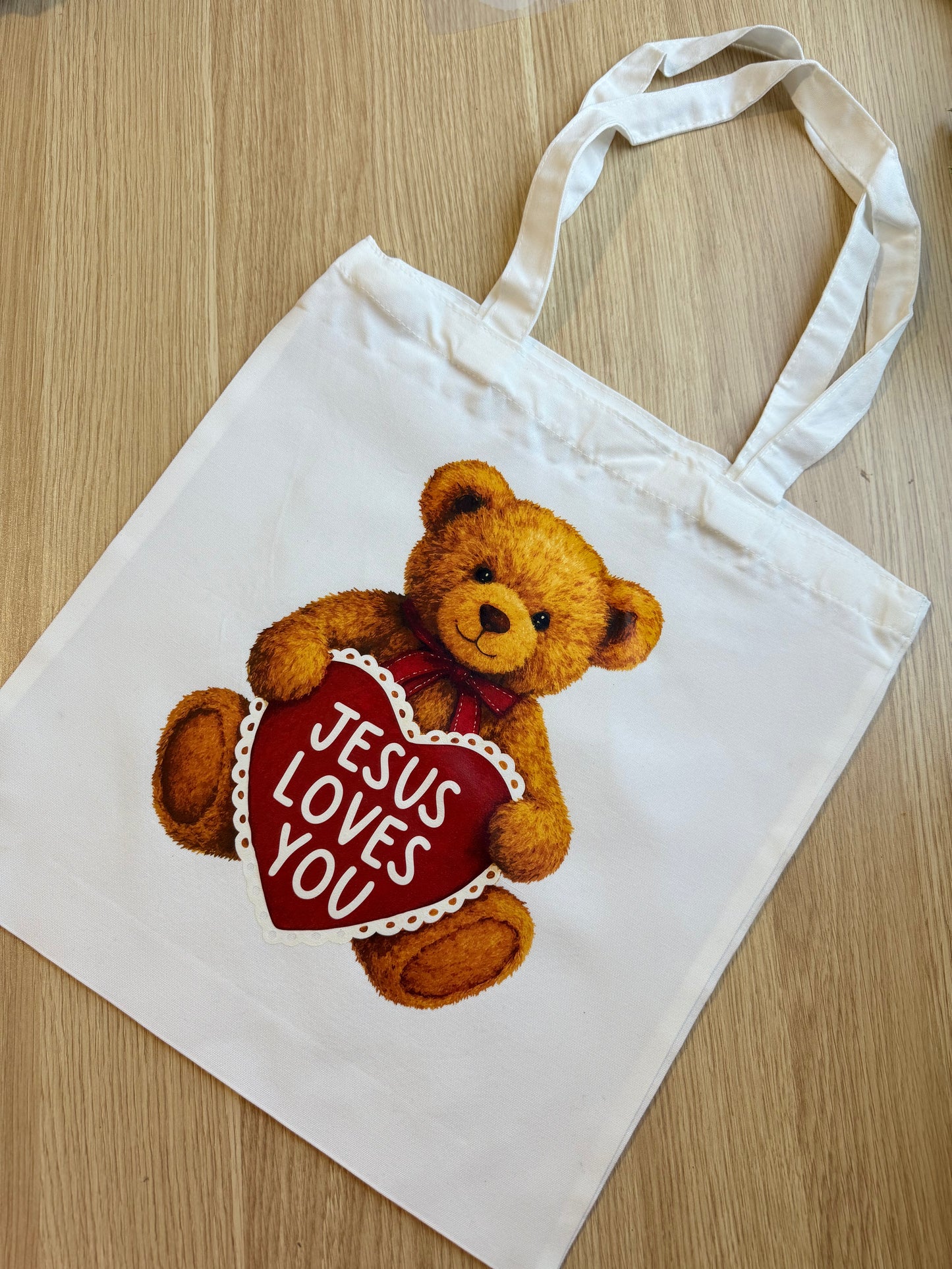 'JLY teddy' tote