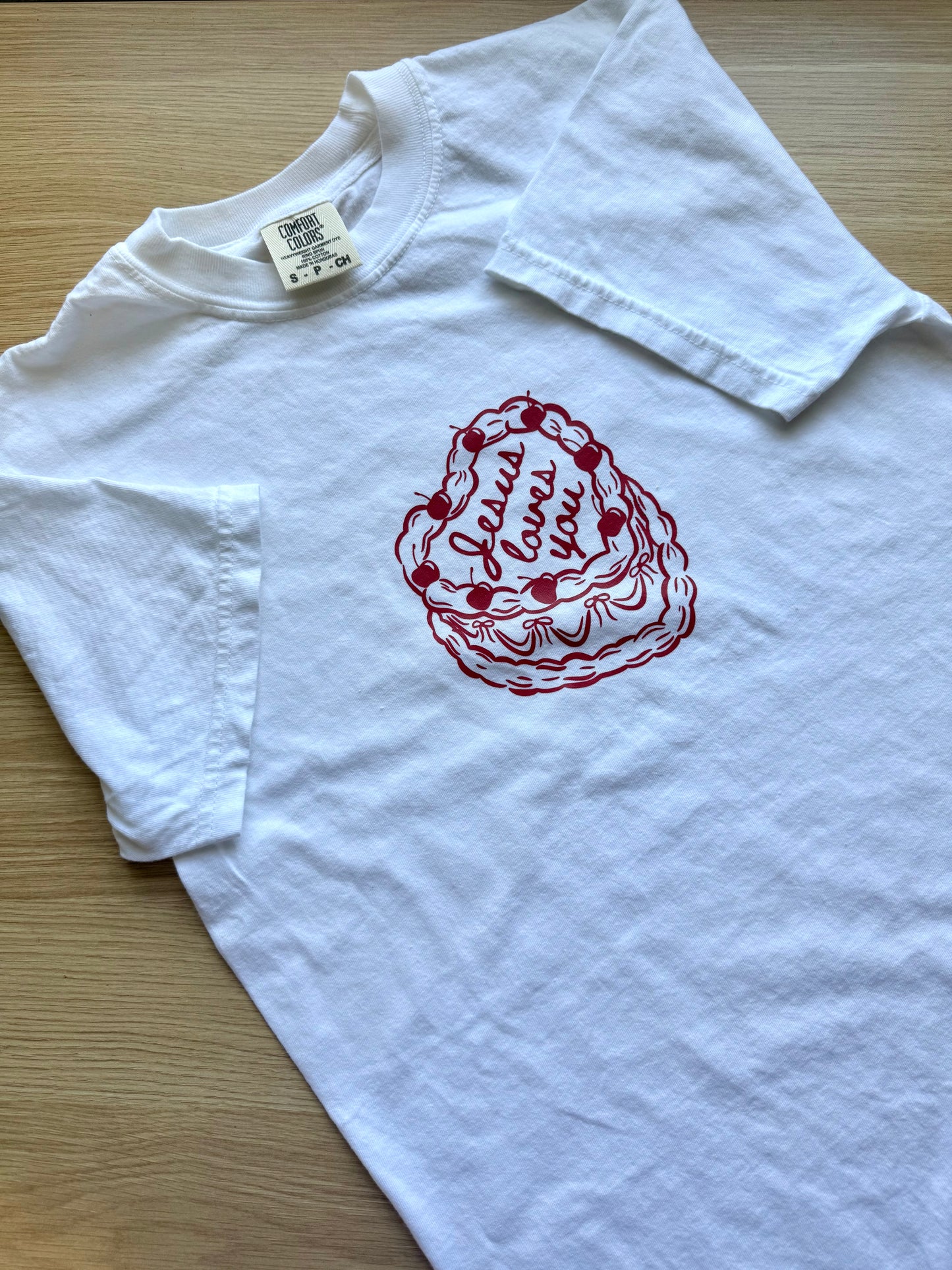 OOPSIES: Jesus loves you tee - S