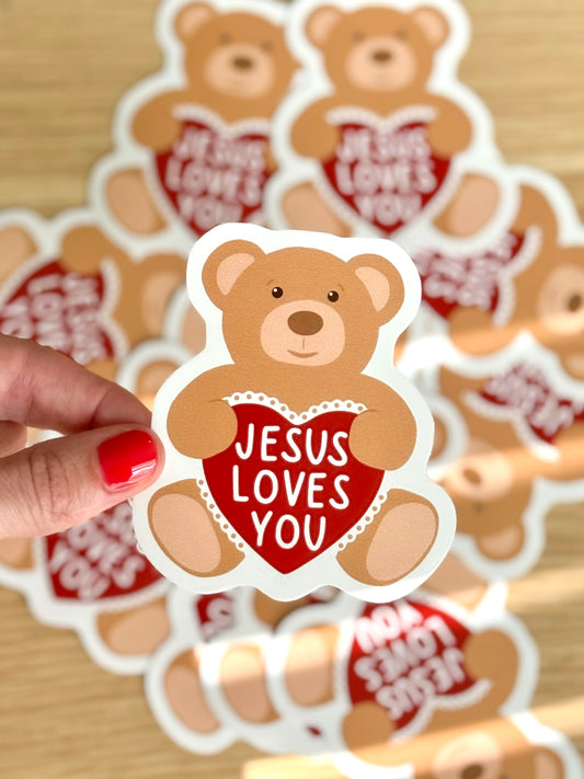 JLY Teddy Sticker